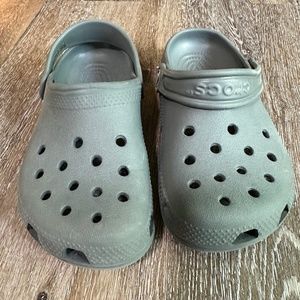 Kid's Gray Crocs